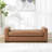 Stylish And Durable Faux Leather Ottoman-998319455