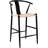 Wakita Counter Stool with Metal Frame-717871066