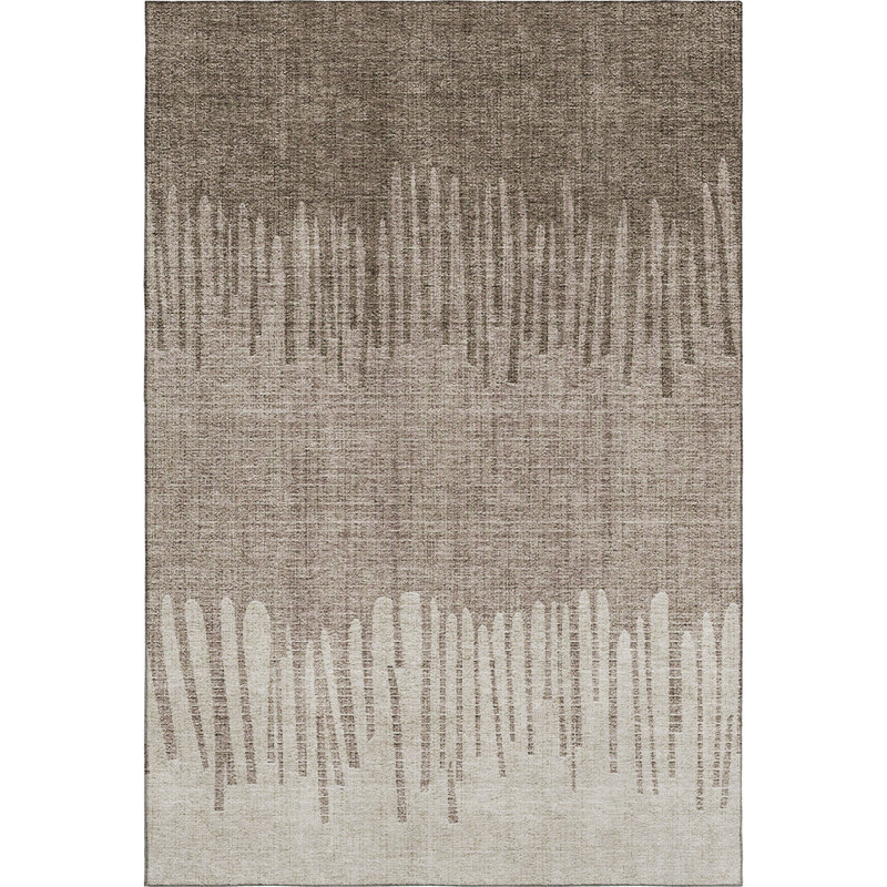 Tapis de qualité supérieure lavable à la machine Mayfield AMF2135, 2 pi 6 po x 3 pi 10 po, Brun