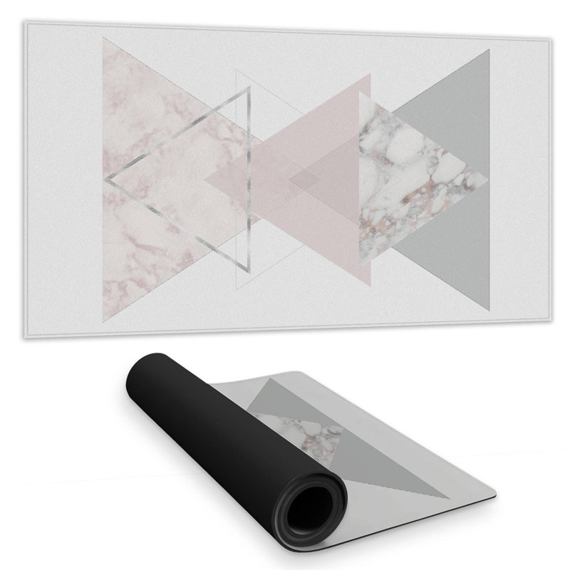 Geometric art - 15.75"x31.50" Desk mat