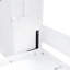 Grand lit escamotable mural avec placard, tiroirs et tablettes