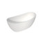 Baignoire de trempage autoportante en acrylique 66 po Fslefay