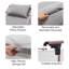 Electric Adjustable Bed Backrest, 4-68° Upgraded Foldable Safety Guardrail