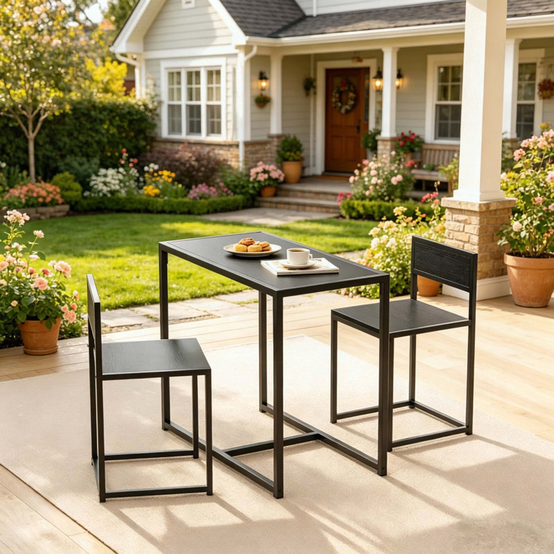 2-Person Dining Table and Chair Set