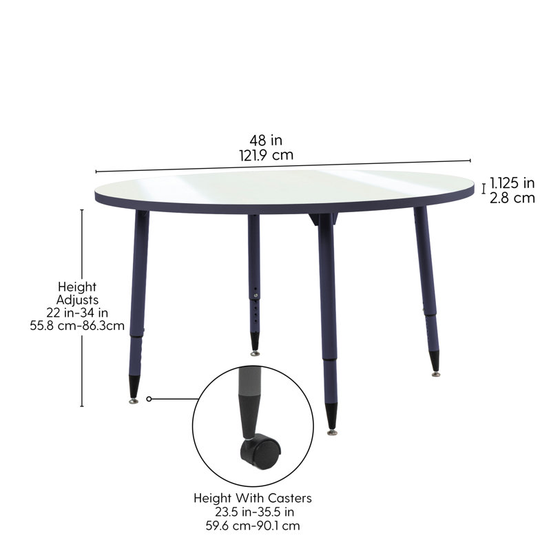 Table d'activité Adapte 60, 48", Marine