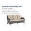 Seun 71.26'' Wide Patio Sofa with Cushions-1932653546