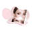 Hello Kitty Bow LED Compact Mirror with Soft Touch Button, Double Sided Cute Travel Makeup Mirror
