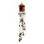 Fiesta Bird House Chime in Orange