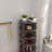 Grey 360 Rotating Shoe Cabinet 6 Layers
