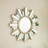 Wall-mounted Sunburst-shaped  Mirror