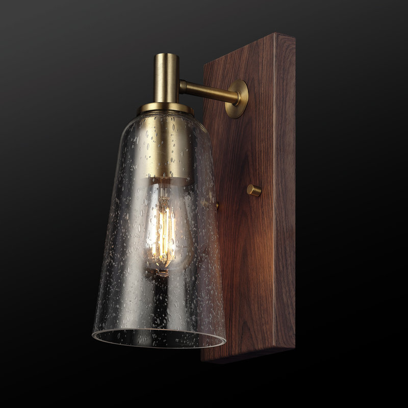 Saedie Glass Armed Sconce