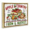 Art mural sur toile Apple Country Market par Creatif Belle