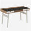 Bureau d'ordinateur compact avec rangement multiple Techni Mobili, noyer