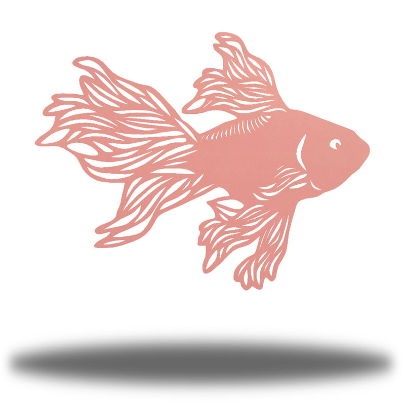 Décoration murale Yalamanchili Betta, H 12 po x l 12 po x P 0,0125 po, Rose