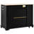 Kitchen Island With Trash Can Storage Cabinet, Rolling Kitchen Islands With Power Outlet And 3 Drawers