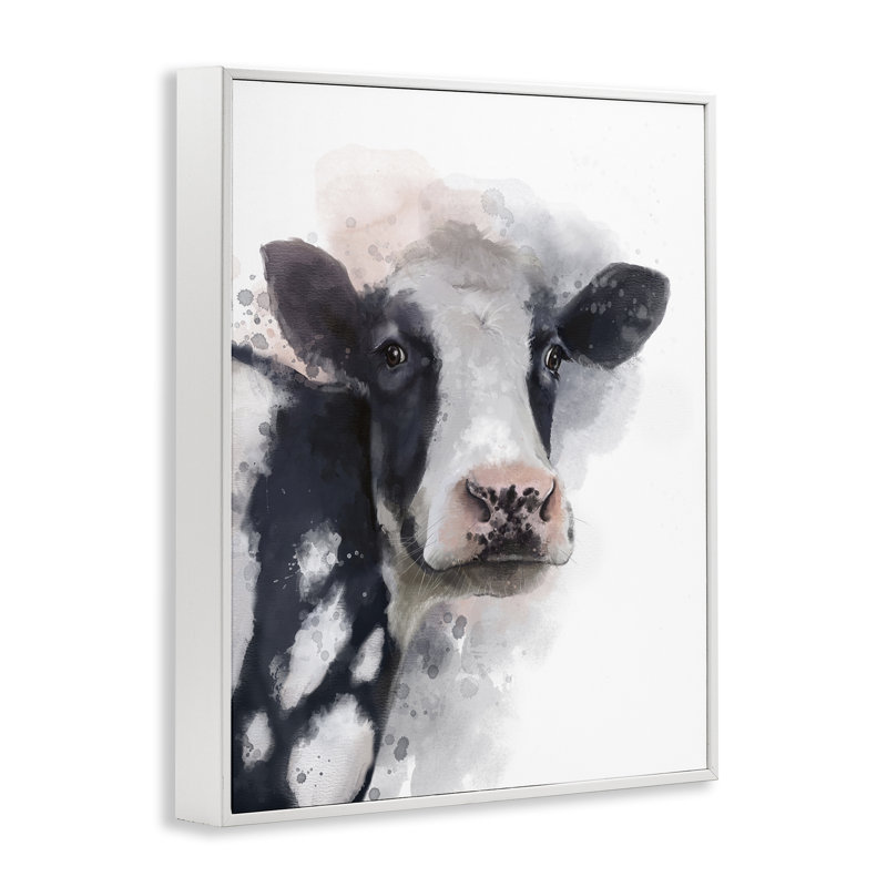 & Calf Giclee Art by Matthew Piotrowicz, Coastal White Framed Giclee, 14" H x 11" W