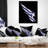 Wing with Greece Flag - Maps Printed Pillow
