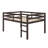 Wood Loft Bed With Ladder-464852715