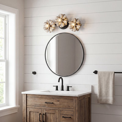 Giselle 3-Light Wall Sconce in Delphine