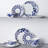 Noritake Sandefjord Set of 4 Coupe Dinner Plates, 11"