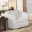 Chaise avec accoudoirs inclinés Rory Latte