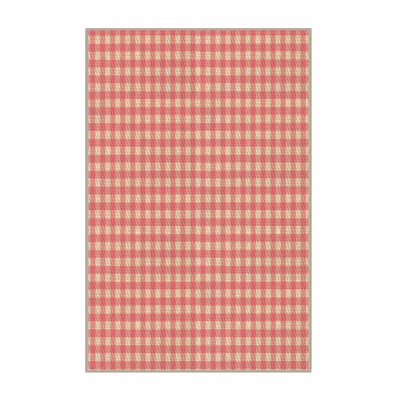 Tapis 100% à motifs lavables à la machine 2989 Pat692-ORG, Rectangle 5 pi x 7 pi