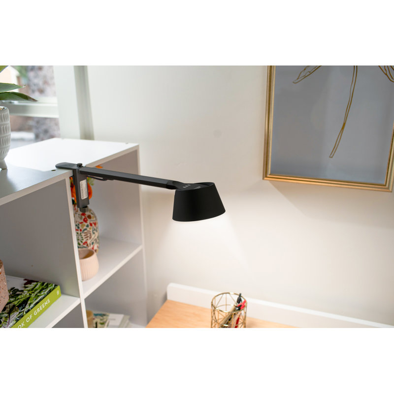 Lampe de bureau noire 4,06 po