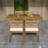 Multi-Person Outdoor Acacia Wood Dining Table And Chair Set, Thick Cushions-862894876