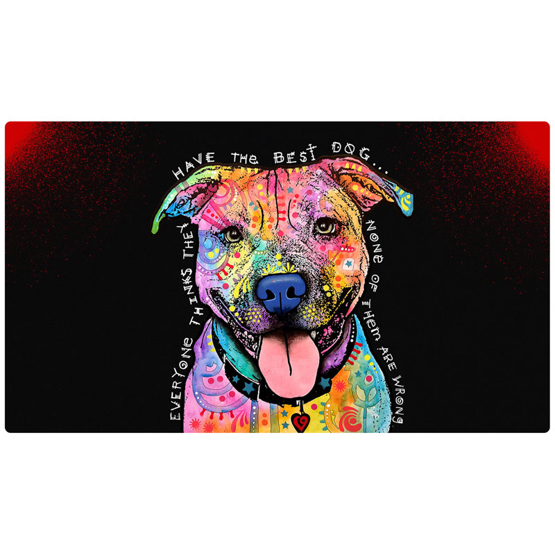 Napperon pour chien Dean Russo 16 po x 28 po - absorbant / imperméable / lavable à la machine, Meilleur chien