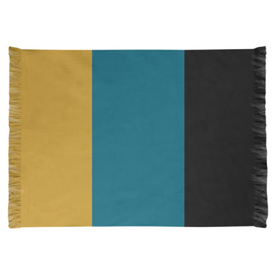 Chenille Striped Indoor Rug