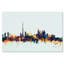 " Toronto Canada Skyline Blue "-22538157