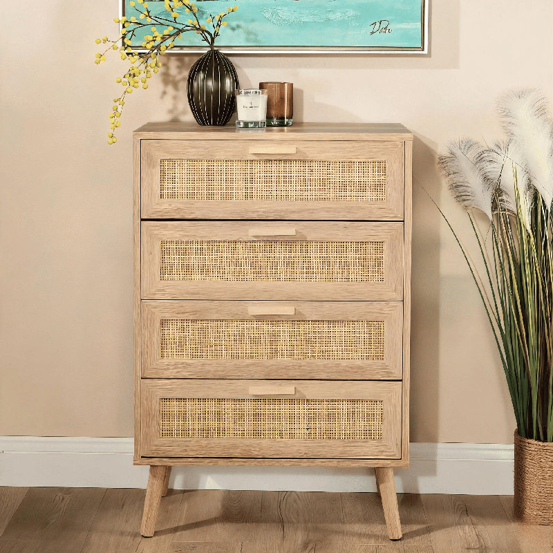 Anelise 60cm W 4 - Drawer Chest of Drawers
