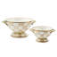 Mocha Check Small Colander-824141959