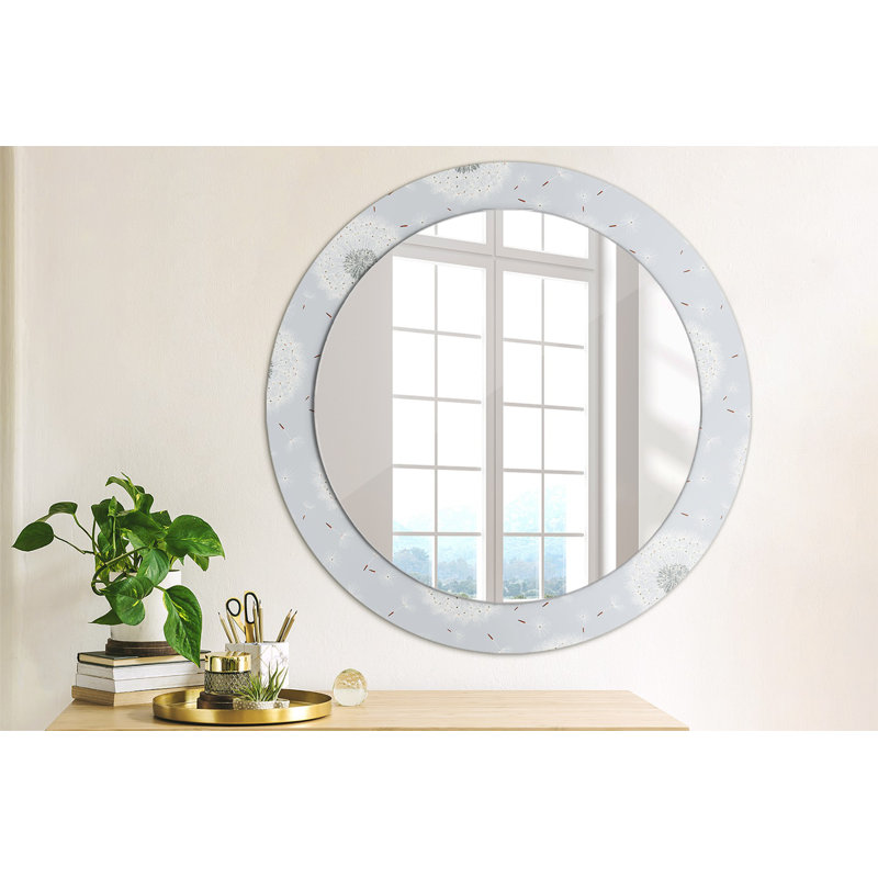 Huldar Glass Flat Wall Mirror