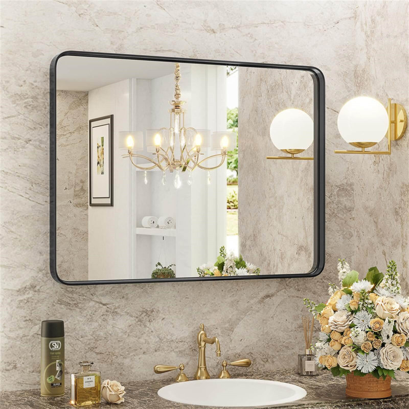 Miroir de salle de bain mural, 29 po x 39 po
