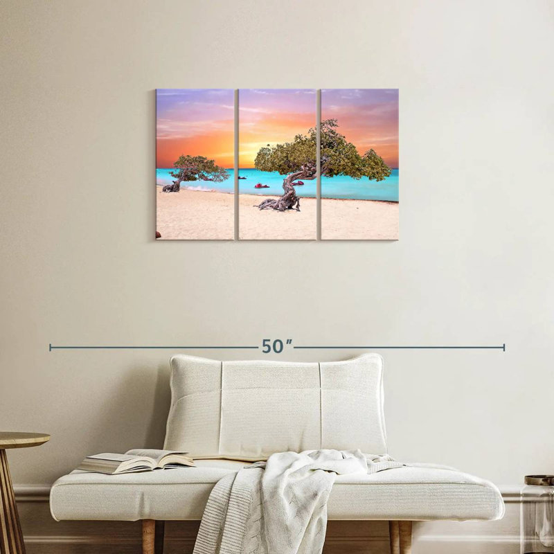 Gillard Eagle Beach Trees, H 20 po x l 33 po