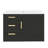 30" Modern Wall Mounted Bathroom Vanity With Ceramic Basin – Soft-Closing Door & Drawers For Sleek Storage-1807772179