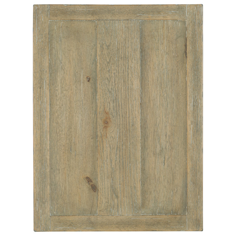 Surfrider End Table with Storage, Natural