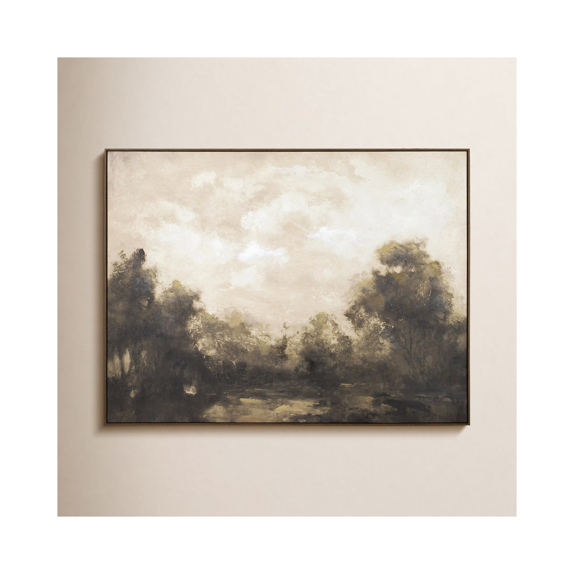Keivha Wall Art, Brown, Gray