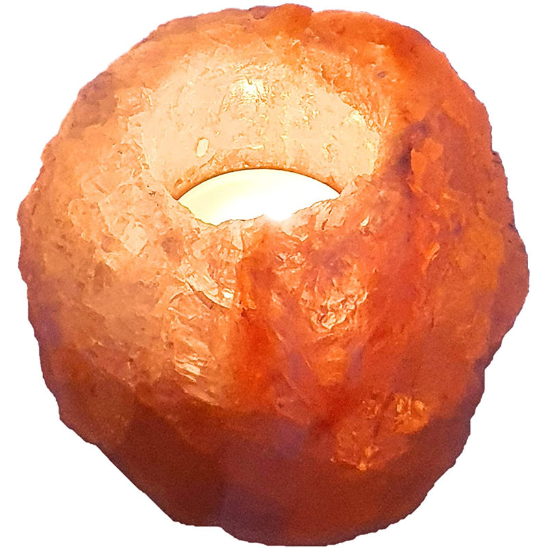 Himalayan Pink Salt Tabletop Tealight Holder