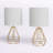 Jermaine 18.75" Table Lamp Set-1206865127