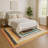 Premium Machine Washable Millbrook AMF1957 Geometric Rug-1927889350