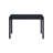 Briar Black Finish Dining Table