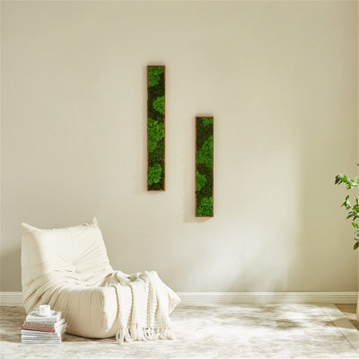 Décoration murale moderne en mousse mélangée rectangulaire, seulement le petit ordinateur, cadre mural en fer