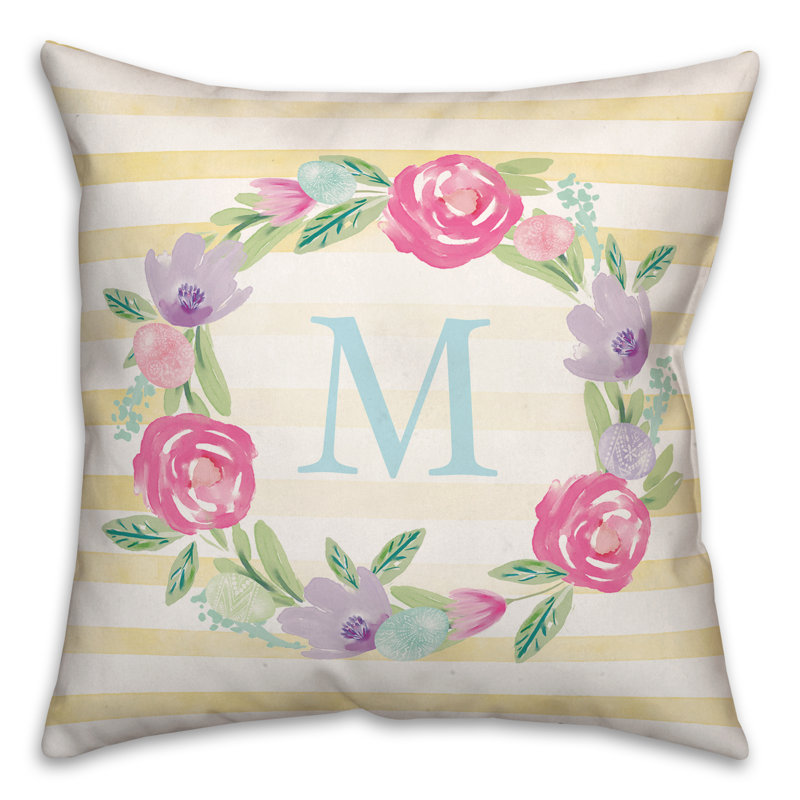  Square Pillow Cover & Insert, Yes