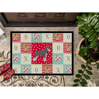 Casson Non-Slip Valentine's Day Indoor / Outdoor Doormat