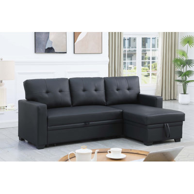81.9'' Square Arm Sofa Bed