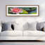 Nymphéas et fleurs de lotus - reproduction encadrée-878221705-878221702