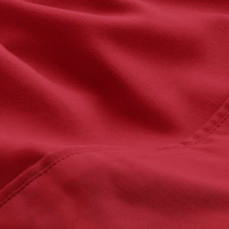 Microfiber Sheet Set with Bonus Pillowcase Set, Full XL, Red