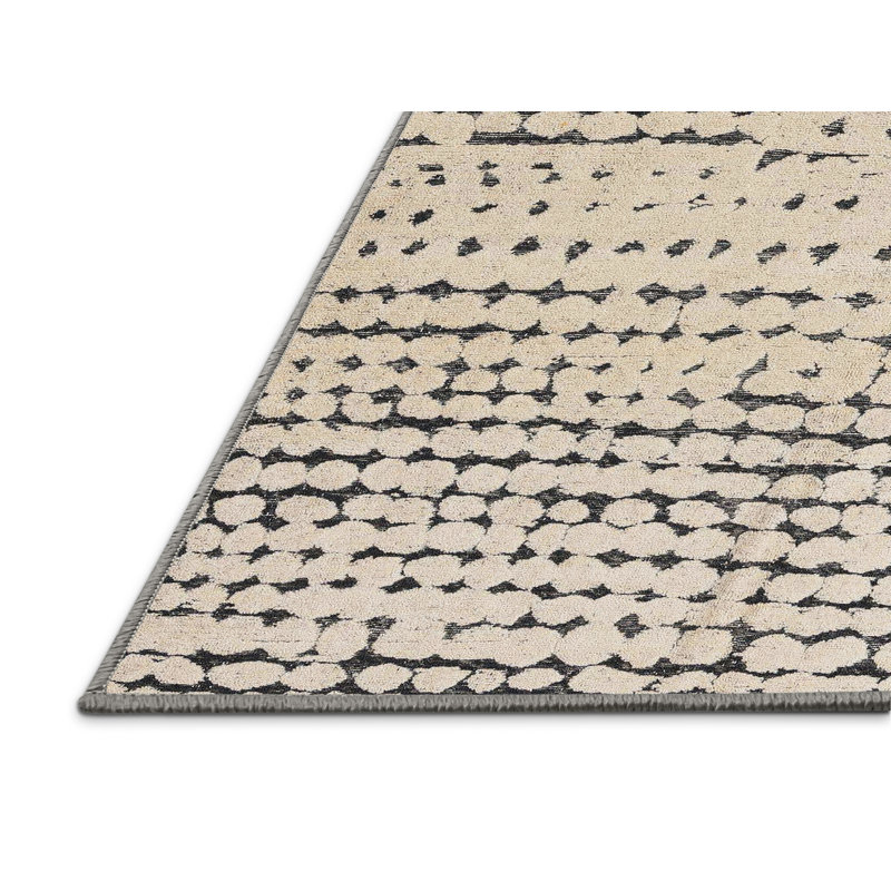 Abstract Indoor Rug, Rectangle 2' x 4'